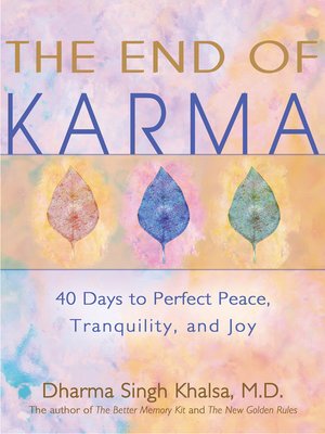 cover image of The End of Karma
